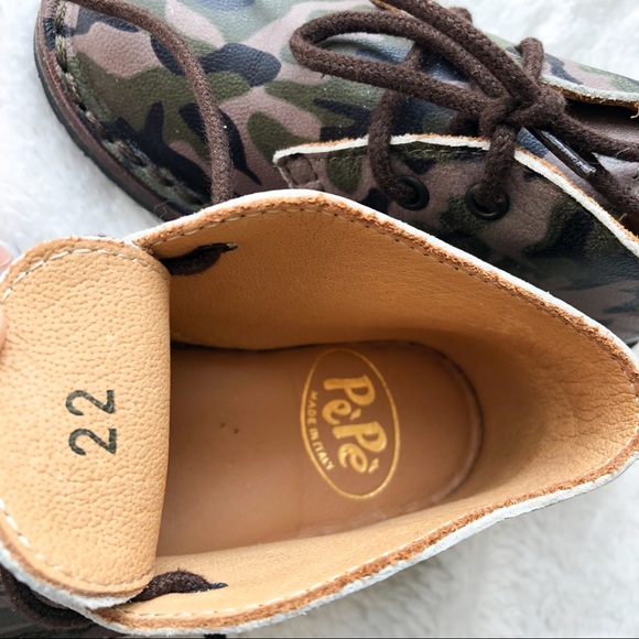 PATRIZIA PEPE (6 US/22 EURO) NIB McAllister camo lace up boot. Paid $180. - Picture 4 of 10